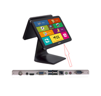 Terminal Punto de Venta Todo en Uno ZHONGJI A2D con Pantalla Táctil, Sistema Operativo Windows, CPU Intel Atom, 256 GB de RAM, Bluetooth, USB, Wi-Fi, NFC, Batería de 15000 mAh