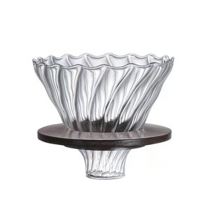 High Borosilicate Glass Hand Drip <strong>Coffee</strong> Kit <strong>V</strong> Shaped Brewer Filter Pour Over <strong>Coffee</strong> Dripper - Product Image 1
