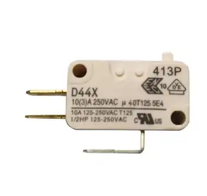 D44X 187" Microswitches 10A 250VAC 3 Terminals Replacement Microstiches for Arcade Push Button Joystick