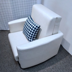 Sofá <span class=keywords><strong>cama</strong></span> plegable de cuero, asiento individual, <span class=keywords><strong>barato</strong></span> - Product Image 4