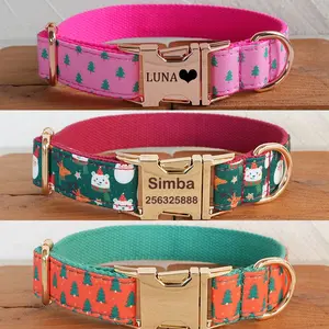 Bajo MOQ 2025 Popular diseñador de lujo personalizado buena mascota perro collar perros Día de San Valentín regalo de Año Nuevo - Product Image 1