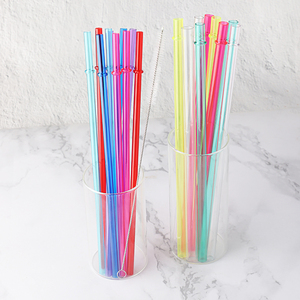 Batido de té de burbujas, batido de leche, pajitas de boba, pajitas reutilizables, pajitas estrechas aptas para lavavajillas reutilizables - Product Image 6