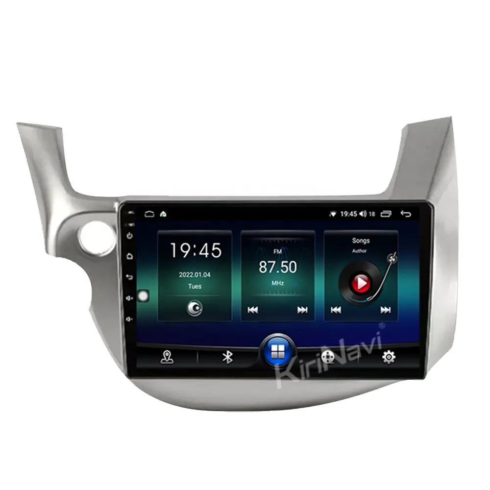 Kirinavi Android 11 Rádio Do Carro Para Honda Jazz Fit 2007-2014 Auto Multimedia Video Player GPS Navegação Unidade de Cabeça da Tela Estéreo