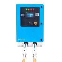 Cargador Rápido de CC Bluesky de 60KW para Montaje en Pared con Conectores Triples CCS GBT Chademo, OCPP1.6, Nuevo, IP55, Comercial, para Estacionamiento Exterior