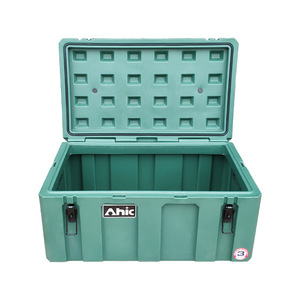 Ensemble de boîte à outils tout-terrain en plastique haute Performance Structure solide avec organisateur rotatif de verrouillage Mécanicien professionnel Matériau PE - Product Image 3