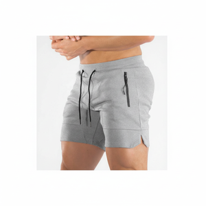 Pantalones Cortos Deportivos Personalizados para Hombre, Diseño Sólido, Casuales, para Ciclismo, Fisicoculturismo, de Lona, Ecológicos, de Secado Rápido y Transpirables - Product Image 1