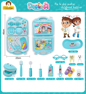 Kit de <span class=keywords><strong>Doctor</strong></span> extraño para preescolar, herramientas de dentista pequeñas, juguetes de simulación, venta al por mayor - Product Image 3