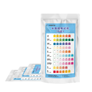 Bandelettes de test de qualité de l'eau Vansful 10 en 1, détection des métaux lourds et du pH, pour l'eau potable, l'eau de puits et l'aquarium - Product Image 4