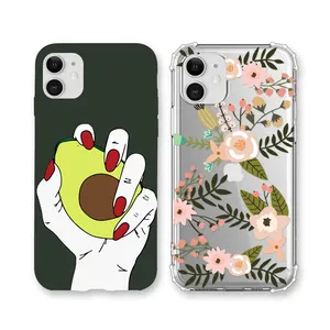 Funda de teléfono móvil para iPhone X 11 12 Pro Max 13 14 Plus 15 funda de teléfono móvil Impresión de logotipo personalizada, impresión personalizada para funda de iPhone