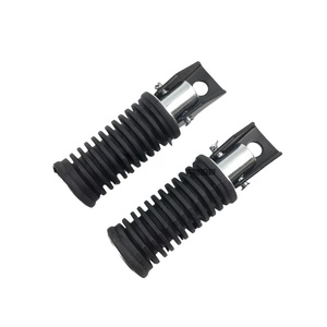 Piezas de Motocicleta, Reposapiés Trasero GN125-8, Reposapiés Trasero GS125, Cubierta de Goma para Reposapiés Modificado Estilo Retro CG125 - Product Image 3