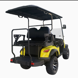 Voiturette de golf électrique 4 roues surélevée, homologuée pour la route en Chine, 2-8 places, batterie lithium, pour la chasse/le tourisme, 24 km/h, charge 300 kg, moteur 400W - Product Image 3