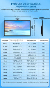 65-Zoll <span class=keywords><strong>LCD</strong></span> Werbe-Digitalbildschirm Informative Anzeige 4K Wand-<span class=keywords><strong>TV</strong></span> Digitale Beschilderung mit Animation - Product Image 6