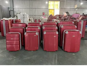 SEMI-FINISHED 12PCS SKD ABS NEW DESIGN GOOD PRICE HIGH QUALITY SUITCASE