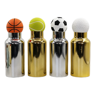 Sports Ball Lid Stainless Steel Vacuum Flask, 12-17-25oz Insulated <strong>Water</strong> <strong>Bottle</strong> for Basketball, Tennis, <strong>Golf</strong> Fans - Product Image 4