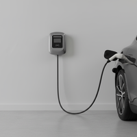 Stasiun Pengisian Daya EV Tipe 2 7KW Pintar untuk Rumah, Terpasang di Dinding, untuk Kendaraan Listrik BYD Vinfast