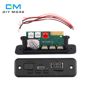 DC5V amplifikatör kurulu MP3/WMA/ WAV/FLAC/APE dekoder kurulu araba ses aksesuarları ile 2*3W BT modülü desteği radyo FM - Product Image 1