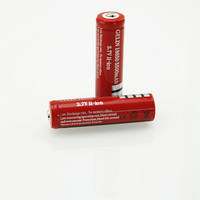 Batterie Ultrafire haute capacité à bouton poussoir 18650 4000mAh 4200mAh 3.7V Li-ion rechargeable, cellule de batterie au lithium INR18650