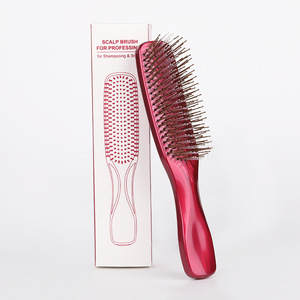 Gmagic Massage Meridian Brush Scalp Care <span class=keywords><strong>Peigne</strong></span> portable antistatique pour hommes et femmes Lavage des cheveux - Product Image 3