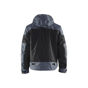 BLAKLADER - 488619779994XXL Veste d'hiver Noir/Gris-EAN 7330509401156 VESTES DE TRAVAIL D'HIVER SOFTSHELL ET VESTES REMBOURRÉES - Product Image 2