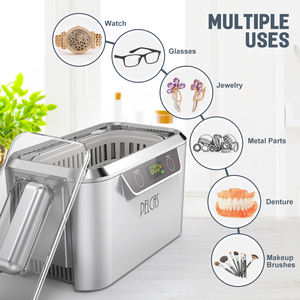 PELCAS CDS-300 Dispositif de <span class=keywords><strong>nettoyage</strong></span> de bagues en or à ultrasons de qualité professionnelle pour <span class=keywords><strong>bijoux</strong></span> en argent - Product Image 2