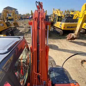 Excavadora Hidráulica Mini de Orugas HITACHI ZX120 de 12 Toneladas, Importada Original, Envío Gratis, Segunda Mano, para Jardinería - Product Image 6