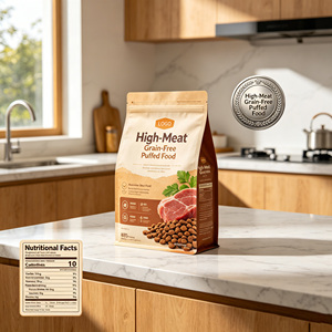 Croquettes pour chiens extrudées à haute teneur en viande, <span class=keywords><strong>sans</strong></span> céréales, 34 % de protéines, pour chiens de tous âges, directement de l'usine - Product Image 2