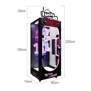 Giải trí trong nhà đồng tiền hoạt động trò chơi Arcade thách thức 10 giây Quà Tặng Giải Thưởng Máy bán hàng tự động búp bê - Product Image 2