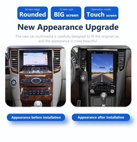 Radio de coche Android de 12,1 pulgadas para Infiniti G25 G35 G37 Q60S 2004-2015 reproductor de vídeo Multimedia automático navegación GPS inalámbrico Carplay