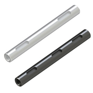 Ejes de Acero Inoxidable 304, Tolerancia H7 G6, Roscas Internas, Canales para Llaves, Material para Rectificado, Especificación 66, Niquelado - Product Image 3