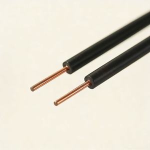 Cable de Cobre Puro Trenzado con Aislamiento de PVC de 0.43mm, Revestimiento Rojo/Azul, 450/750V, Cable para Instalaciones Domésticas H05V-R BV - Product Image 3