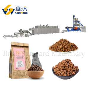 Máquina Extrusora de Alimentos para Mascotas (Perros y Gatos) de Acero Inoxidable, Totalmente Automática, Industrial, de Alta Capacidad, con Componentes Centrales de Motor - Product Image 3