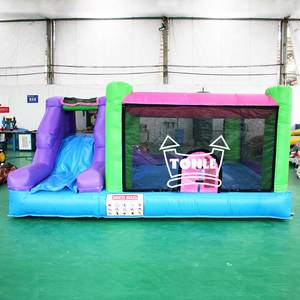 Thương mại lâu đài bouncy trẻ em sân chơi <span class=keywords><strong>mini</strong></span> trượt nước sân sau Inflatable Bouncer cho bán - Product Image 6