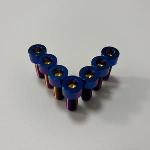 Bulloni esagonali a testa cilindrica in lega di titanio TC4 (Ti-6Al-4V) M5/M6/M8 modificati appositamente per Applicable/Surron/Yozma In10 - Product Image 3