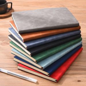 IStapromo Gifts Customizable <b>A5</b> PU Softcover Stitched <b>Notebook</b> Diary Suitable for Office/Company Meeting Minutes School Student - Product Image 3