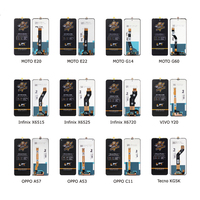 Pantallas LCD Táctiles para Teléfonos Móviles de Diferentes Marcas y Modelos, Serie MS Crown, Venta al Por Mayor Directo de Fábrica en China