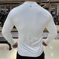 Veste coupe-vent pour hommes, séchage rapide, fermeture à glissière, vêtements de sport, pour entraîneurs tactiques, fitness, polyester
