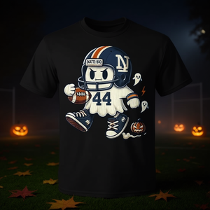 Camiseta de fútbol Cam Skattebo Skatte-Boo Cute Ghost para aficionados, talla mediana - Product Image 3