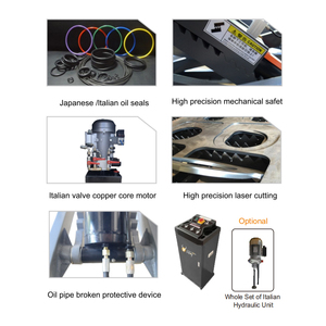 4 tấn đôi cấp <span class=keywords><strong>Scissor</strong></span> Lift nền tảng Nhỏ Ống vuông loại xe hoist cho xe độ cao - Product Image 2