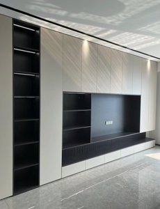 Meuble <span class=keywords><strong>TV</strong></span> panneau mural personnalisé design moderne pour salon chambre décoration meuble <span class=keywords><strong>TV</strong></span> mural - Product Image 2