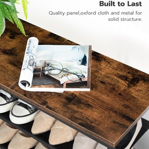 Home <b>shoe</b> <b>storage</b> rack, cross-border multi-functional floor-standing <b>storage</b> rack, simple wrought iron metal multi-layer <b>shoe</b> - Product Image 3
