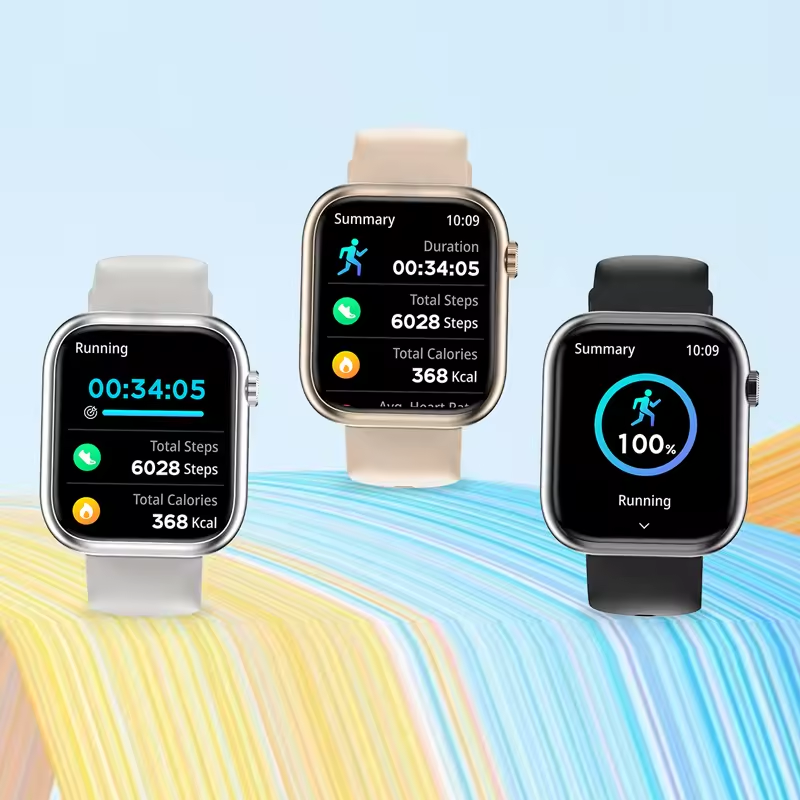 Square Touch Screen Smart Watch for Men with Bluetooth OEM