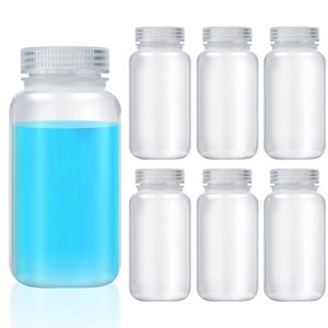 250ml phòng thí nghiệm lớp HDPE chai nhựa mẫu và thuốc thử nước rộng miệng container cho lớp học và phòng thí nghiệm - Product Image 1