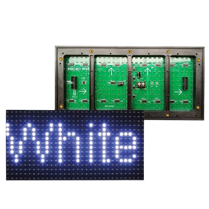 ディスプレイパネルボード屋外広告p10ホット販売製品白色LED