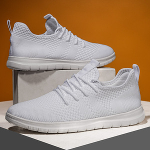 Baskets rétro en maille à lacets, bout rond, semelle EVA, respirantes, chaussures décontractées d'été unisexes - Product Image 4