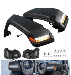 Spedking : Vendus Comme des Petits Pains – Élargisseurs d'Ailes pour <span class=keywords><strong>Jeep</strong></span> <span class=keywords><strong>Wrangler</strong></span> JK vers JL 2007-2017 Pare-Boues - Product Image 2