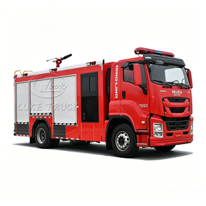 Nouveau design Camions de pompiers Isuzu 8000L Afrique du Sud RHD 4x2 avec certificat CE pour les zones minières - Product Image 1