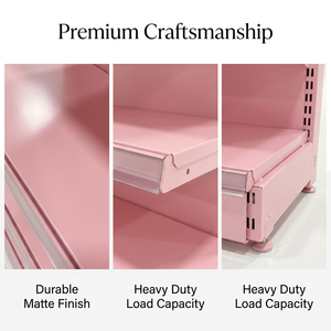 Étagères murales de présentation en métal antibactérien professionnelles pour magasin de cosmétiques modulaire écologique - Product Image 2