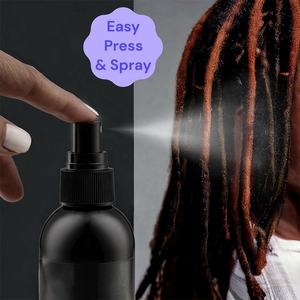 Spray pour tresses et dreadlocks bio 4 oz, huile capillaire à <span class=keywords><strong>l</strong></span>'<span class=keywords><strong>eau</strong></span> <span class=keywords><strong>de</strong></span> <span class=keywords><strong>rose</strong></span>, marque privée, hydratant pour le cuir chevelu, spray coiffant pour tresses et locs, brillance pour <span class=keywords><strong>les</strong></span> tresses - Product Image 5