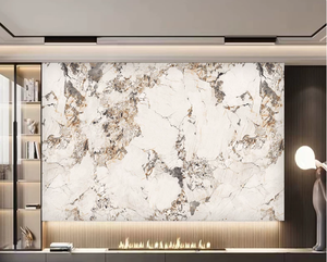 Lámina de PVC con Efecto Mármol, Fácil de Instalar, Sustituto del Mármol para Paredes de Cabina de Ascensor, Panel de Pared Brillante y Ligero de 3mm - Product Image 3
