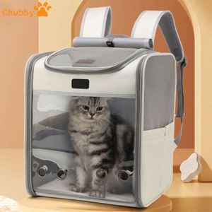 Sac de transport pliable et pratique pour animaux de compagnie, sac à dos respirant pour chat, personnalisable en couleur, pour extérieur et porté sur les épaules - Product Image 6